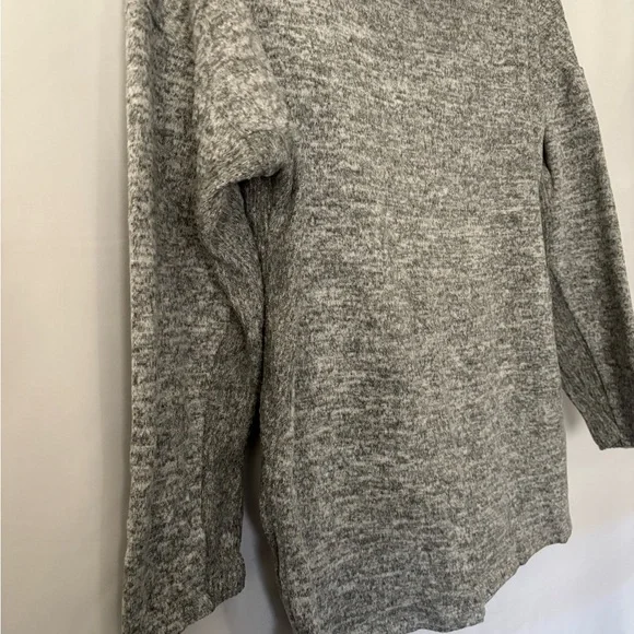 PerSeption Concept Gray Cowl Neck Sweater - Picture 3 of 6